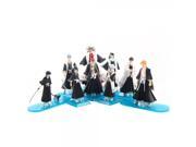9pcs Bleach Model Plaything with Stands Desktop Display Collection