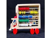 Children Learning Wooden Toy Alphabet Board Car calculation
