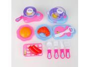 30003 Children Play House Toys Simulation Tableware Kitchenware Suit Colorful