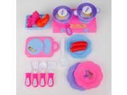 30004 Children Play House Toys Simulation Tableware Kitchenware Suit Colorful