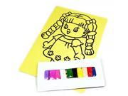 King Size Educatioanl Hands on Children s Sand Painting with 10 kinds of Color Pigments