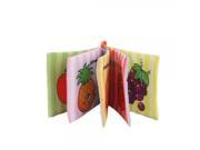 Fabric Book Baby Fruit Object Recognization Toy