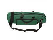 High grade Nylon Trumpet Soft Case Bodycross Portable Dual Purpose Gig Bag Dark Green