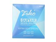 Ziko 009 Professional Alloy Electric Guitar Strings Set