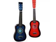 2Pcs 23 Blue and Red Acoustic Guitar Pick Strings for Boys and Grils