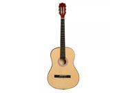 38 Professional Acoustic Classic Guitar Wood Color with Pick String