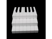 7pcs Exquisite Professional Piano Keytops Ivory