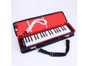 Swan 37 Key Melodica Black with Mouthpiece Hose