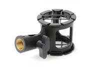 PCM H1 Plastic Mic Suspension Shock Mount Stand Holder Clip Black