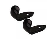 2pcs Saxophone Thumb Rest Plastic Black