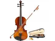 1 8 Natural Acoustic Violin Case Bow Rosin for Children