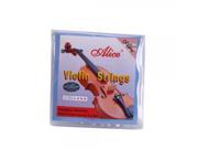 New Alice A703 E A D G Violin Strings for Size 1 4 1 2 3 4 4 4 Set