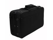 Portable Lightweight Square Box Black for Clarinet