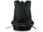 Stylish Double Shoulder Collecting Storage Backpack Black