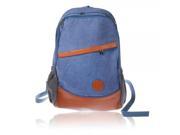 New Fashion Women Canvas Bag Backpack Outdoor Bag Denim Blue