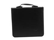 Fashion 128 Capacity CD Storage Bag Holder Case Black