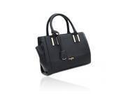 Vintage Candy Color Series Multifunctional Lady’s Bag with Zipper Black