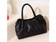 Popular Simple PU Leather Women’s Handbag Single shoulder Bag Messenger Black