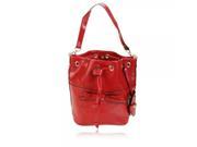 Retro Korean Bow Bucket Tote Shoulder Bag Handbag Red