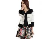Korean Style Loose Colors Assorted Silky Cardigan Sweater White Black Free Size