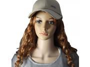 Cotton Baseball Cap Beige