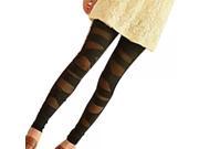 Sexy Figure hugging Elasticized Meshed Bandage Leggings Black Free Size