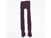 Women Leggings Tight Pants Twist Pattern Long Pants Purple
