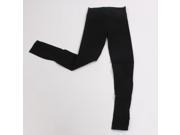 Candy Color Lady OL Korea Tall Waist Pencil Elastic Pants Skinny Leg Black