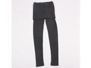 Fashion Women Cotton Slim Bag Hip Culottes Leggings Dark Gray