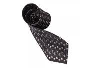 New White and Black Men s Tie Necktie