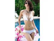 Summer Beach Bikini M White