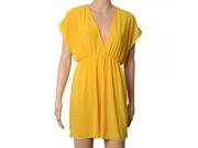 Sexy Beach Wear Swimwear Bikini Cover Up Deep V Shirt Summer Dress