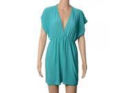 Madam Sexy Beach Wear Swimwear Cover Up V neck Thin Shirt Dress