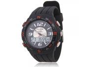 Men AK1171 Waterproof Convexity Sport Digital Quartz Wrist Watch Orange
