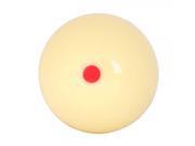 57.2mm Cue Ball Billiards Table Ball Six Red Dot Resin