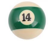 Number 14 Billiard Ball
