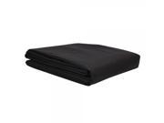 9 Durable Rectangle Shape Pool Table Cover Black