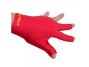 08120 Shooters 3 Fingers Gloves Red