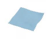 8.2*8.2cm Efficient Suede Silver Polish Cleaning Cloth Blue