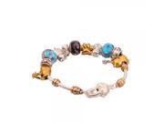 Charming Bracelet Chain with Animal Beads