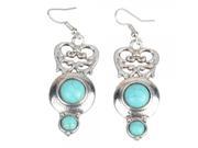 Imitate Ancient Turquoise Earrings