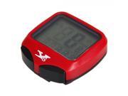 YS 468A 14 Bicycle Computer without Luminous Function Red 1.5V AG13