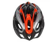 Adult Mens Bike Helmet Red Carbon Colour with Visor