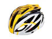 SD H002 In mold Cycling Mountain Road Bike Safety Bicycle Adult Helmet with 27 Holes Yellow