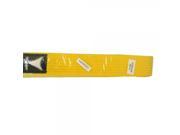 ProForce Thunder Double Wrap Solid Karate Belts Yellow Size 2 29712