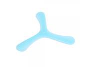 Fluorescent Plastic Clover Boomerang Frisbee Toy Random Color