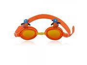 MYSTYLE AF 5700 Cute Cartoon Dolphin Style Children Swimming Goggles Orange
