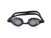 CE Certified Silica Gel Adults Nearsighted Swimming Goggles 500 degree Black