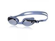 High Efficiency Anti fog Coated Swimming Goggles Glasses Grey