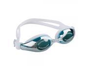 Professional Unisex Anti fog Anti UV HD Waterproof Electroplated Eyewear Swimming Goggles Glasses D204 Lake Blue